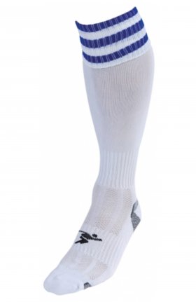 Three Stripe Pro Sock wht/ryl