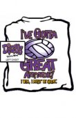 Great Attitude Volleyball T-shirt