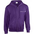 SA Zipped Hoodie Purple