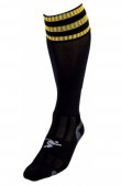 Three Stripe Pro Sock blk/gld