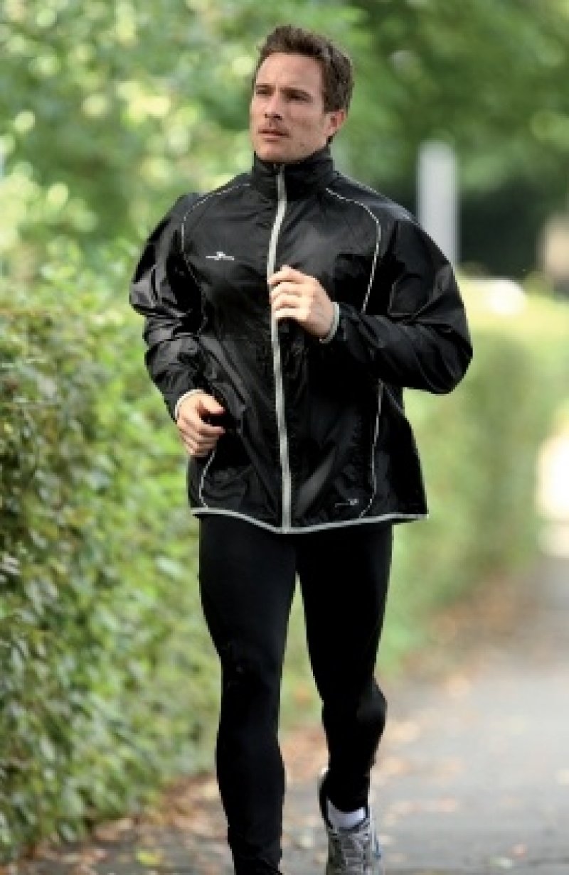 Men's running on sale rain jacket